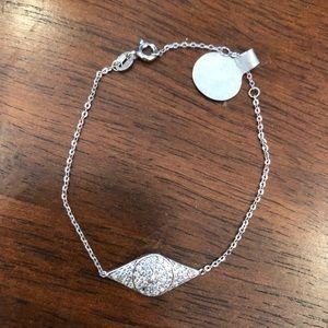 Evil Eye Sterling Silver Bracelet